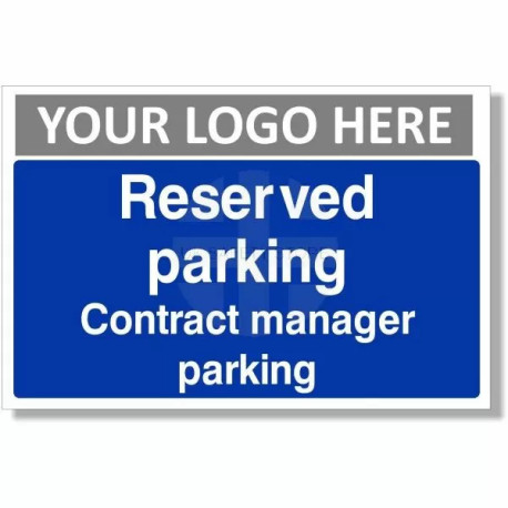 Reserved Parking Contract Manager Parking Sign