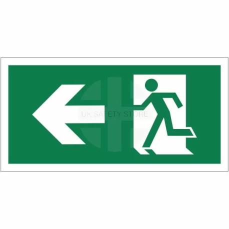 Running Man Arrow Right Sign