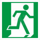 Running Man Right Symbol Sign