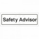 Safety Advisor Door Sign