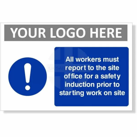 Safety Induction Site Safety Sign