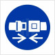 Seat Belt Single Sided Sign