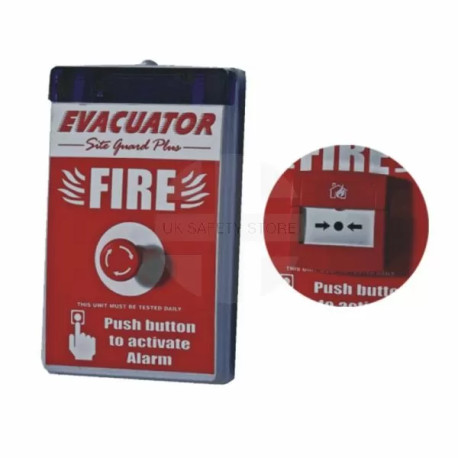 Self Contained Fire Alarm - Push to Activate