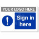 Sign In Here Sign