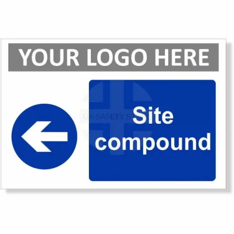 Site Compound Arrow Left Sign
