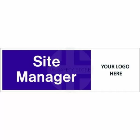 Site Management Door Sign