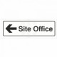 Site Office Arrow Left Sign