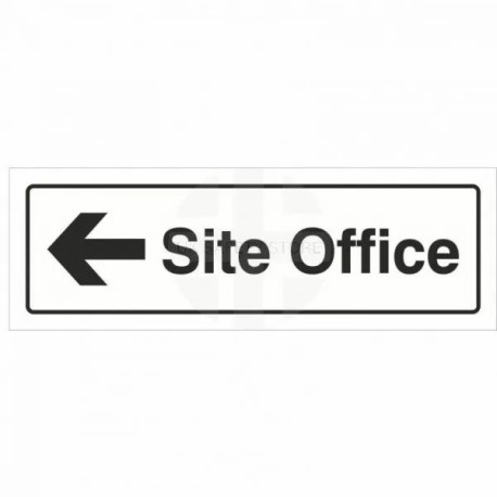 Site Office Arrow Left Sign