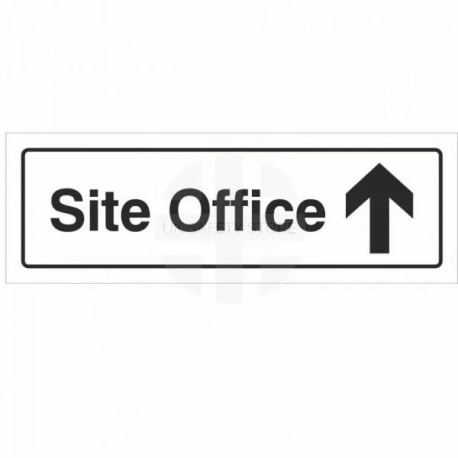 Site Office Arrow Up Sign