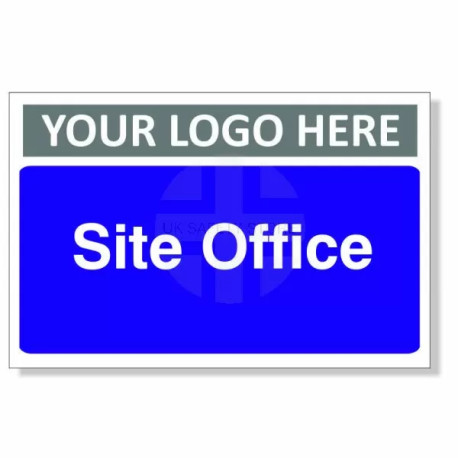 Site Office Custom Logo Door Sign