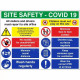 Site Safety Covid-19 Sign
