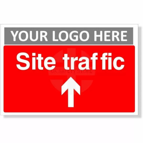 Site Traffic Arrow Up Sign