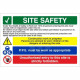 Small Construction Safety Signs Pack