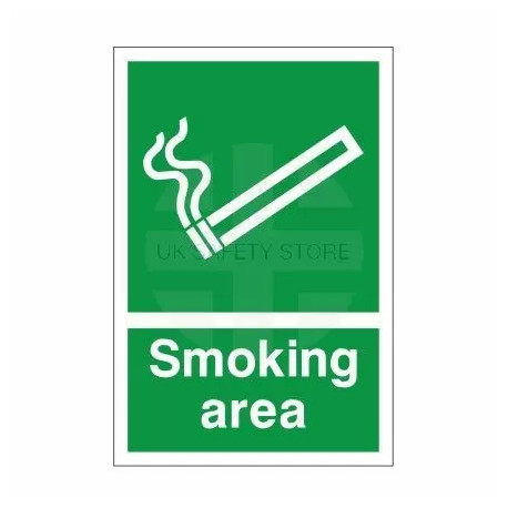 Smoking Area Sign