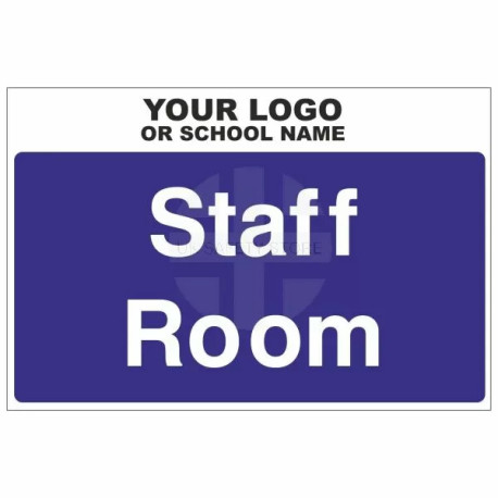 Staff Room Door Sign