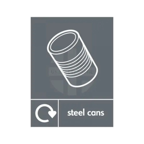 Steel Cans Sign