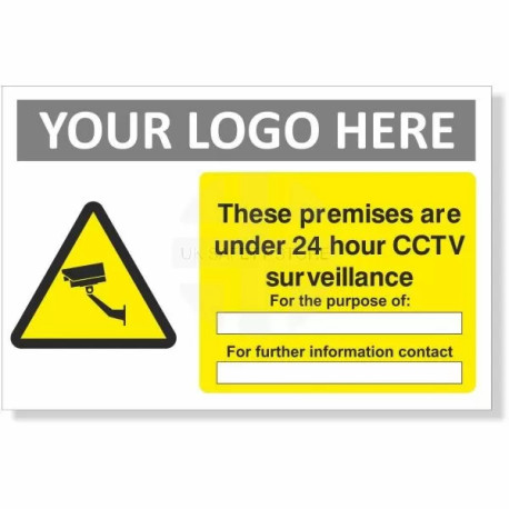 These Premises Are Under 24 Hour CCTV Surveillance For The Purpose Of Sign