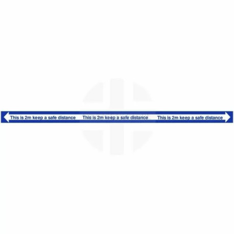 This Is 2m Keep A Safe Distance Sticker