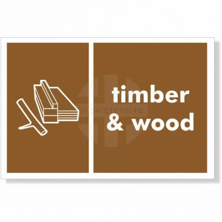 Timber & Wood Recycling Sign