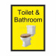Toilet &amp; Bathroom Dementia Sign