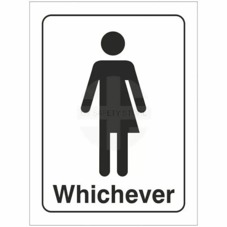 Toilet Sign Gender Neutral Door Sign