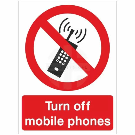 Turn Off Mobile Phones Sign