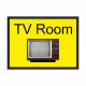 TV Room Dementia Sign