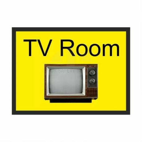 TV Room Dementia Sign