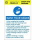 Wash Your Hands Coronavirus Covid 19 Sign