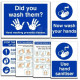 Wash Your Hands Hygiene Sign Pack