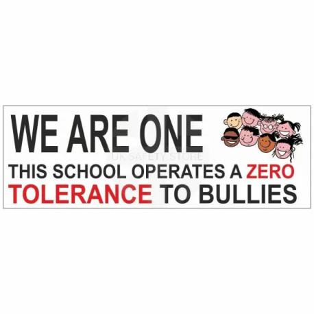 We Are One School Banner