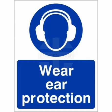 Wear Ear Protection Sign