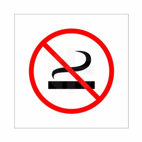 Welsh Symbol No Smoking Sign