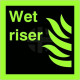 Wet Riser Sign