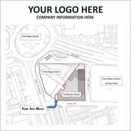 You Are Here Sign