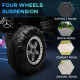 12V Licensed Mercedes-Benz Unimog, Kids Electric Ride on Car, with Remote Control, Horn, Light, MP3 - White