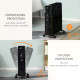 2500W Digital Display Oil Filled Radiator, 11 Fin Portable Electric Heater with Timer, Adjustable Thermostat, Three Heat setting