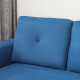 3 Seater Sofa Bed, L-Shaped Corner Sofa, Pull Out Sofa with Storage, Convertible Click Clack Settee Sectional Sleeper Futon for 