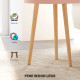Three-Tier Tray Top Side Table - Multicoloured