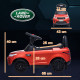 AIYAPLAY 2-in-1 Land Rover Licensed 6V Kids Electric Ride On Car, Sliding Car w/ Headlights, Music, for 18-60 Months, Red