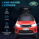 AIYAPLAY 2-in-1 Land Rover Licensed 6V Kids Electric Ride On Car, Sliding Car w/ Headlights, Music, for 18-60 Months, Red