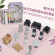 AIYAPLAY 2 Levels Dolls House with 13 Furniture Pieces, Play Set with Balcony, for Ages 3-6 Years, Multicoloured