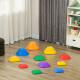 AIYAPLAY Balance Stepping Stones for Kids, 11-Piece Non-Slip Stackable River Stones, Obstacle Courses for Balance and Motor Skil