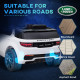 AIYAPLAY Licensed Land Rover Discovery Sport, 12V Kids Ride on Car w/ Remote Control, Lights, Music, Horn, for 3-6 Years, White