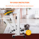POWER Convector Radiator Freestanding or Wall-mounted Heating with 2 Heat Settings Safety Cut-Off, White