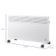 POWER Convector Radiator Freestanding or Wall-mounted Heating with 2 Heat Settings Safety Cut-Off, White