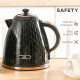 3kW Rapid Boil Honeycomb Kettle - Black