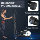 Elliptical Cross Trainer, Home Cardio Workout Machine with Eight Level Magnetic Resistance, LCD Monitor, Heart Rate Sensor, Two 