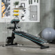 Foldable Weight Bench, Adjustable Strength Training Sit Up Ab Bench, Incline/Decline, Blue