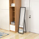 Glitter Frame Full-Length Mirror - Black